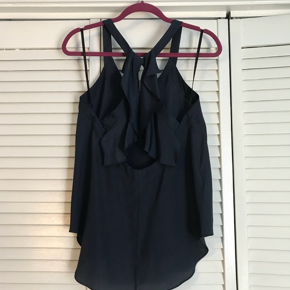 BCBG Generation Ruffle Back Top - Picture 2 of 4